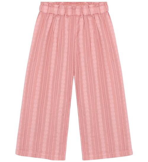 Minymo Bukser - Hulmønster - 3/4 - Rosette