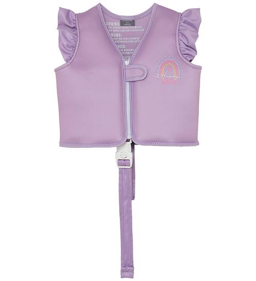 Color Kids Svømmevest - Lavender Mist m. Regnbue