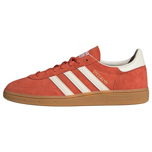 ADIDAS ORIGINALS Sneaker low 'Handball Spezial'  guld / orangerød / hvid