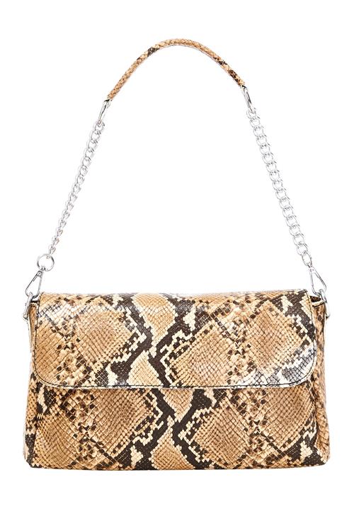 faina Skuldertaske  lysebrun / sort