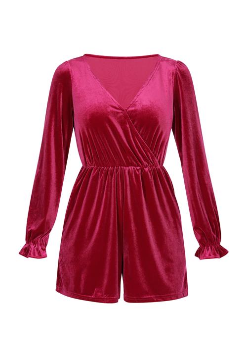 NAEMI Jumpsuit  mørkerød