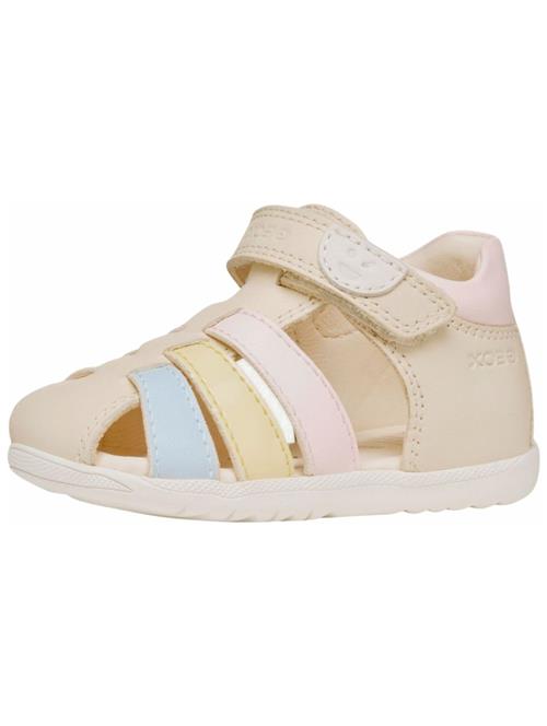GEOX Sandaler 'Maccnia'  ecru / lysebeige / lyseblå / rosé