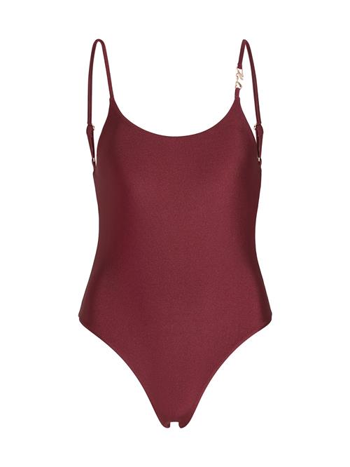 Karl Lagerfeld Badedragt  bordeaux