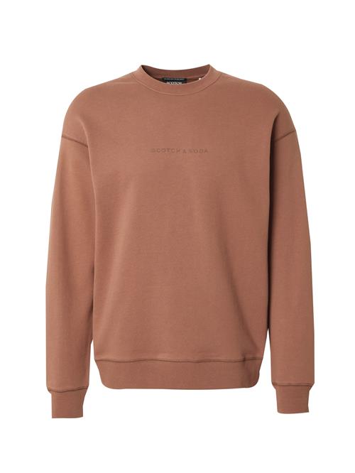 SCOTCH & SODA Sweatshirt 'Seasonal Core'  mørkebrun