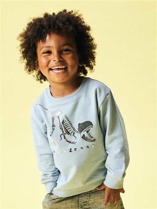 NAME IT Sweatshirt Finn Blue Fog