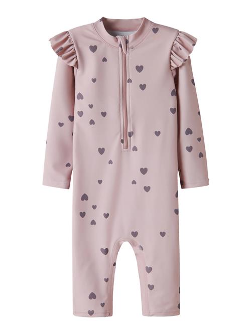 NAME IT Uv badedragt Zippa Burnished Lilac