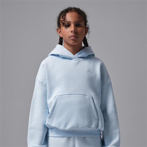 Jordan Brooklyn Fleece-hættetrøje til større børn - blå