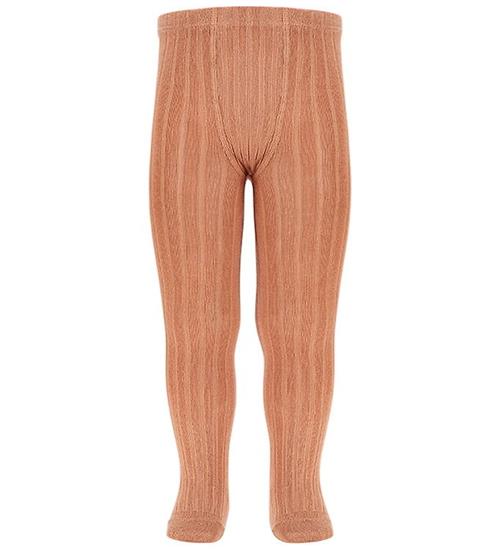 Condor Strømpebukser - Rib - Nougat