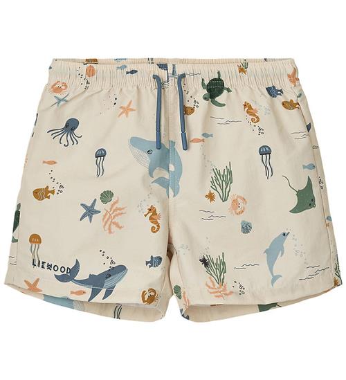 Liewood Badeshorts - Aiden - UV40+ - Sea Creature/Sandy