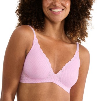 Sloggi BH ZERO Feel Bliss Push-Up Bra Rosa Large Dame