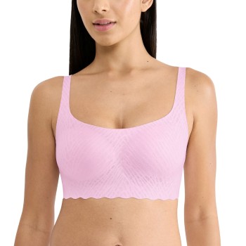 Sloggi BH ZERO Feel Bliss Top Rosa X-Large Dame