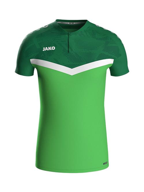 JAKO Funktionsskjorte  grøn / lysegrøn / hvid
