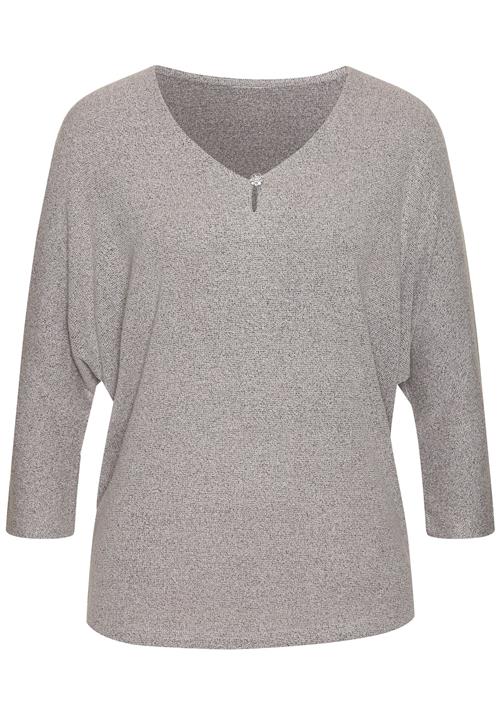 LASCANA Pullover  grå-meleret