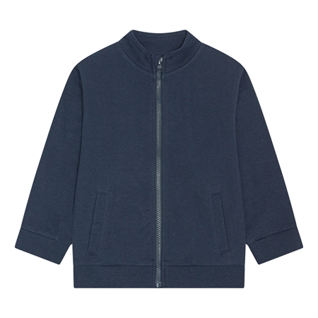 BIRKHOLM Sweat Cardigan Navy Blå