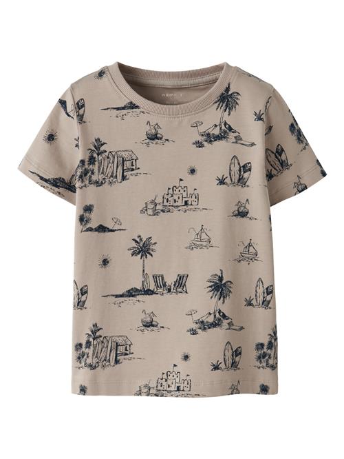 NAME IT T-shirt Fille Chateau Gray
