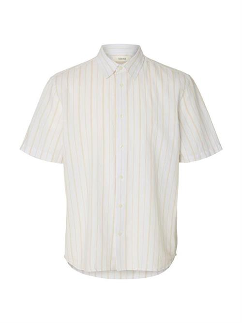 SLMREGCLAUS CLAY LINENBLEND SS SHT