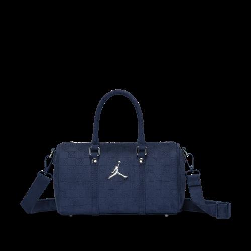 Jordan Suede Monogram-minisportstaske (3 L) - blå
