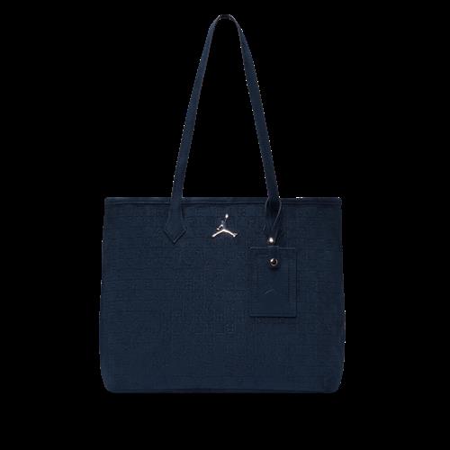 Jordan Monogram-mulepose i ruskind (17L) - blå