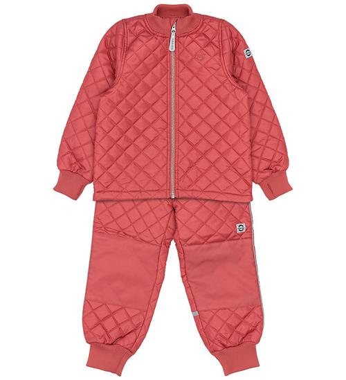 Mikk-Line Termotøj - Quiltet - Cranberry