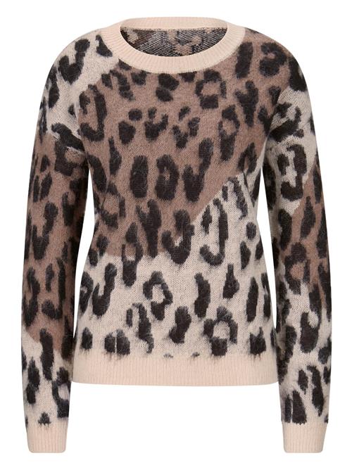 heine Pullover  beige / brun / sort