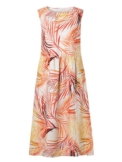 TATUUM Kjole 'Matylda'  beige-meleret / gul / orange / sort