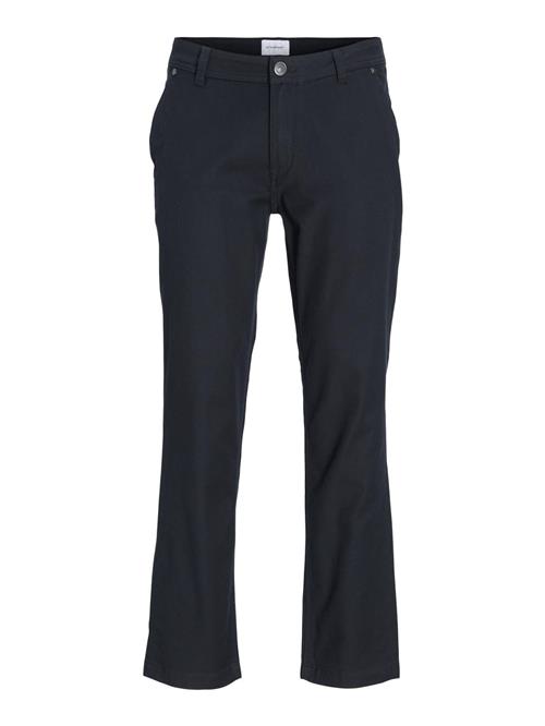 JACK & JONES Lærredsbukser  sort