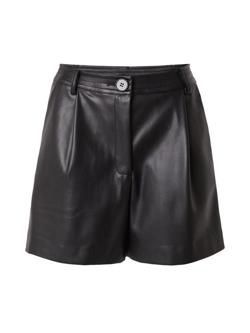 ABOUT YOU Bukser med lægfolder 'Cassia'  sort