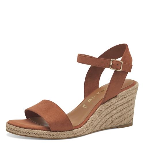 Tamaris Sandaler med rem  cognac