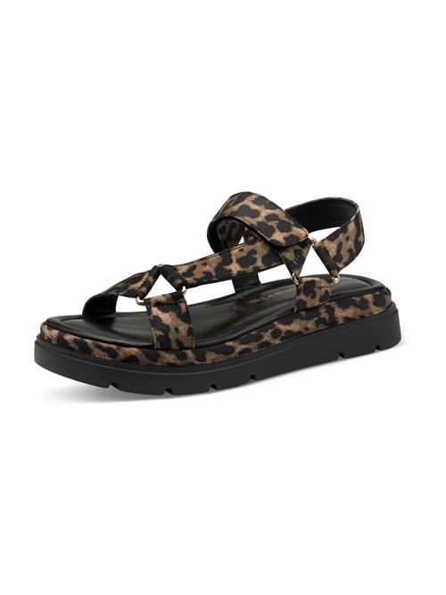Tamaris Trekkingsandaler  brun / cappuccino / sort