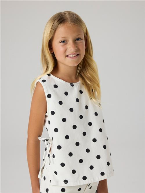 NAME IT Top Dot Twill Antique White