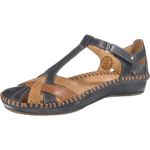 PIKOLINOS Sandaler 'Puerto Vallarta'  natblå / brun / lysebrun