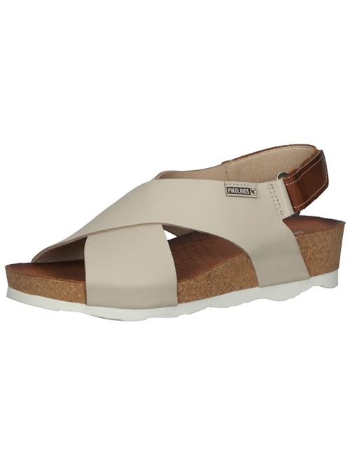 PIKOLINOS Sandaler 'Mahon'  kit / mørkebrun / sort