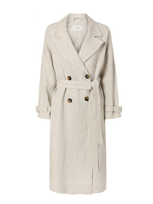 TATUUM Overgangsfrakke  ecru