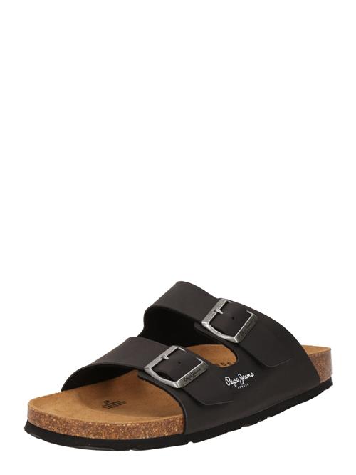 Pepe Jeans Pantoletter  sort / hvid