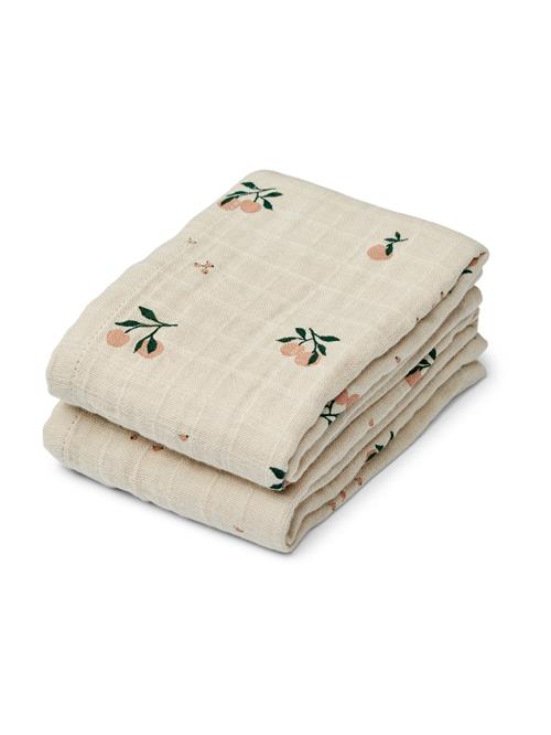 Liewood Tørklæde 'Lewis'  beige / gran / mandarin