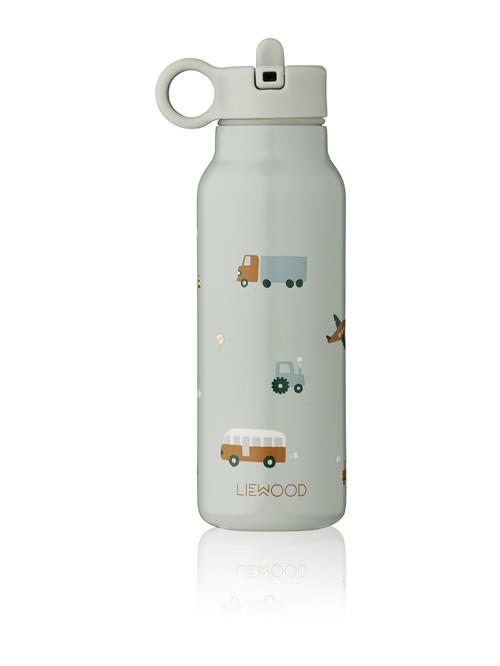 Liewood Drikkeflaske 'Falk'  lyseblå / orange / hvid