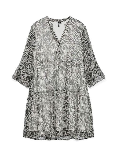 VERO MODA Kjole 'VMSMILLA'  sort / hvid