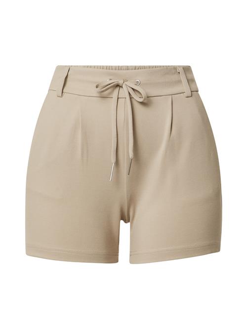 ONLY Bukser med lægfolder  beige