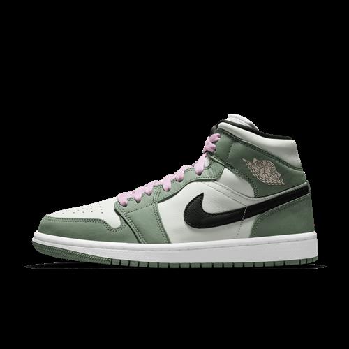 Air Jordan 1 Mid SE-sko til kvinder - grøn