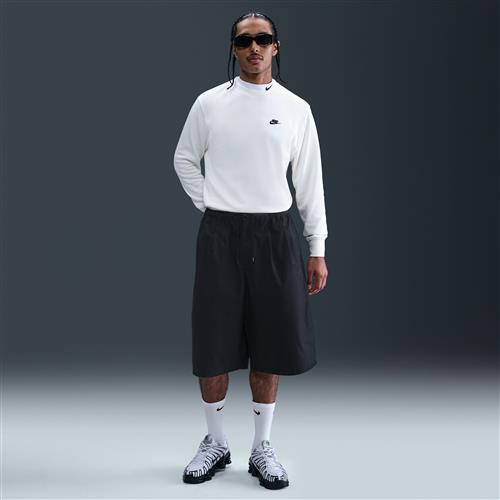 Oversized Nike Club-shorts til mænd - sort