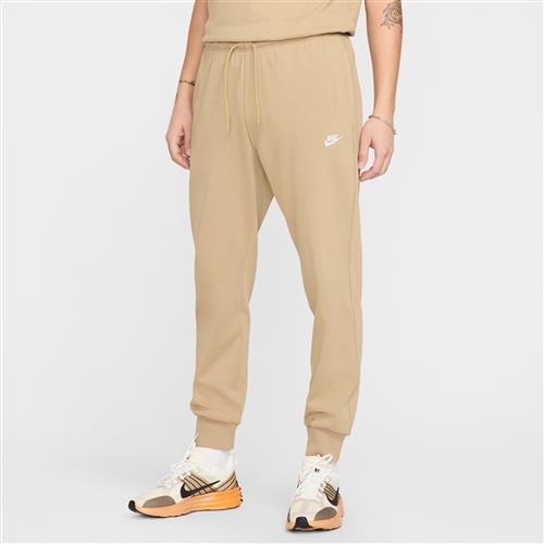 Nike Club-joggers i strikmateriale til mænd - brun