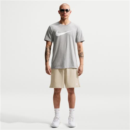 Maskinstrikkede Nike Club-shorts til mænd - brun