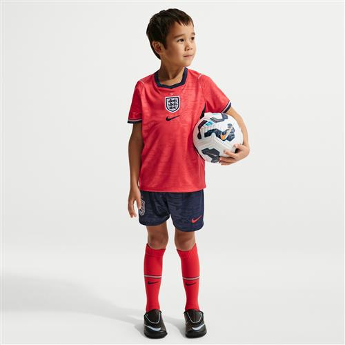England 2026 Stadium Away Nike Football Replica-sæt i tre dele til mindre børn - rød