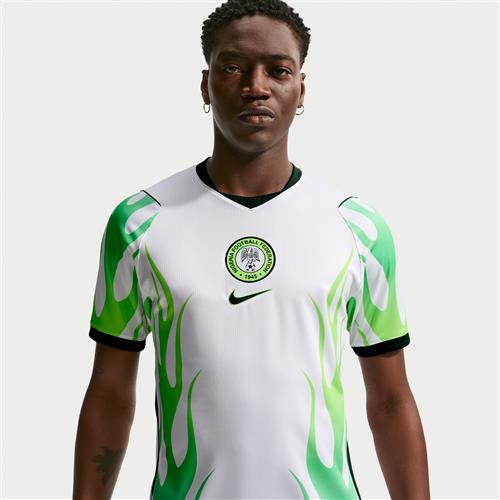 Nigeria 2026 Stadium Away Nike Dri-FIT Replica-fodboldtrøje til mænd - hvid