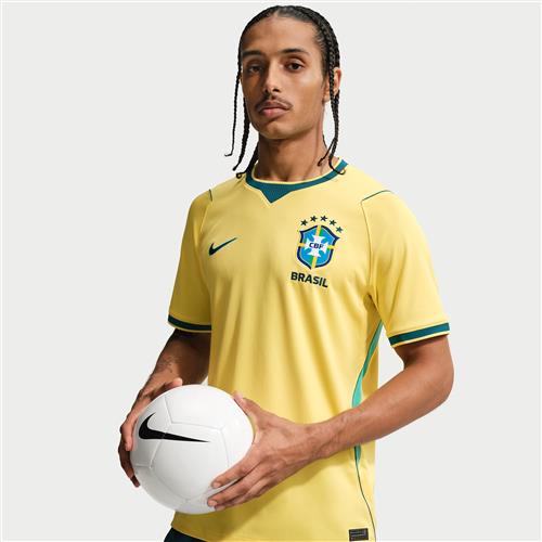Brazil 2026 Stadium Home Nike Dri-FIT Replica-fodboldtrøje til mænd - gul