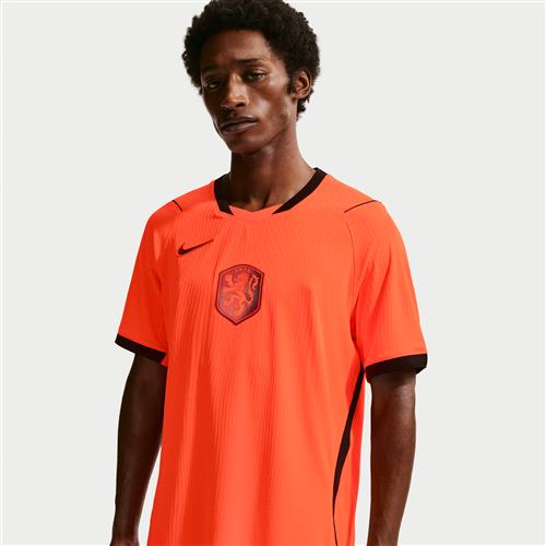 Holland 2026/27 Match Home Nike Aero-FIT Authentic-fodboldtrøje til mænd - Orange