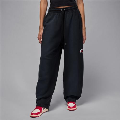 Jordan Flight Fleece baggy bukser til kvinder - sort