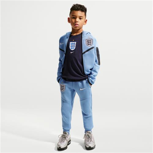 England Tech Fleece-Nike-fodboldbukser til større børn (drenge) - blå