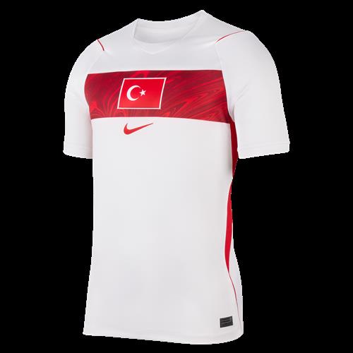 Tyrkiet 2026 Nike Dri-FIT Replica-fodboldtrøje til mænd - hvid