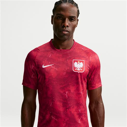 Polen 2026 Nike Dri-FIT Replica-fodboldtrøje til mænd - rød